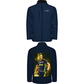 Chlapecká bunda Softshellová bunda Cristiano Ronaldo CR7 Gold Barva: Námořnická modrá/Navy, Velikost: 4XL