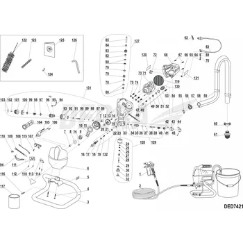Instalatérský materiál Regulátor tlaku cpl. DEDRA XDED7421X.131