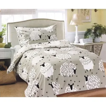 Povlečení POVLEČENÍ MICROPLYŠ - OVEČKY * Ovečka