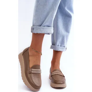 Dámské polobotky Polobotky na podpatku model 186094 Step in style 36