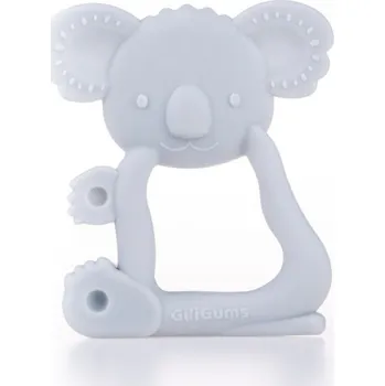 GiliGums Zklidňující silikonové kousátko Koala, šedé