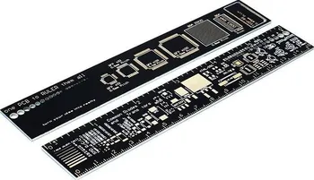 pravítka Hadex PCB pravítko 15 cm