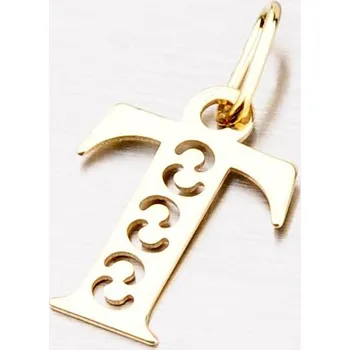 Přívěsek Přívěsek žluté zlato 585 písmeno T 442-0001-T