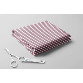 Softshell jarní, 20/9, Vodorovné pruhy úzké Barva: Starorůžová