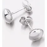 Dámské náušnice bílé zlato 585 12-569