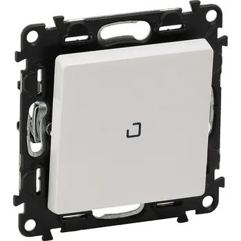 vypínač Valena Life tlačítko 1/0 podsvětlené bílá Legrand 752112 (Legrand 752112)