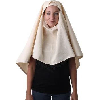 Karnevalový doplněk Lencera Středověká dámská kukla se závojem, 14. stol.