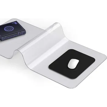 Podložka pod myš Multifunkční transparentní podložka na psací stůl 80 × 40 cm