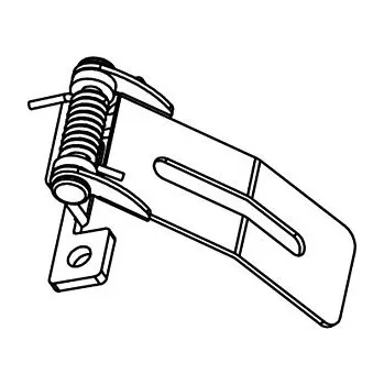 Příslušenství pro svítidlo Arelux Sada 2 kusů upevňovacích klipů PRF063ST01 pro profily z řady PRF063