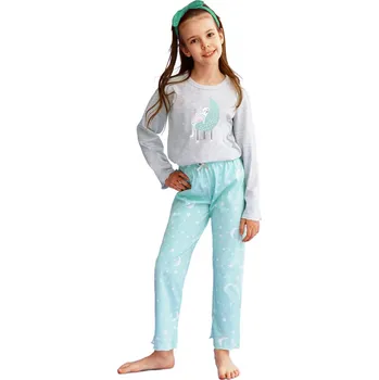 Chlapecké pyžamo Dívčí pyžamo 2589 grey - TARO šedá 92