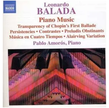 Zahraniční hudba CD Leonardo Balada: Piano Music 2012