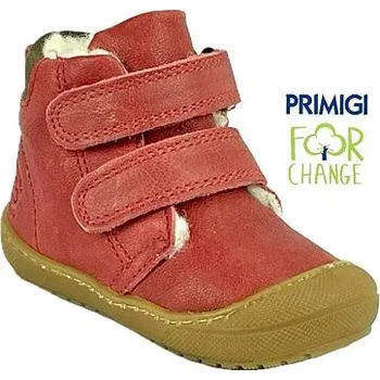 Dívčí sněhule Primigi 4907322 kožené botičky zateplené ovčí vlnou velikost 20