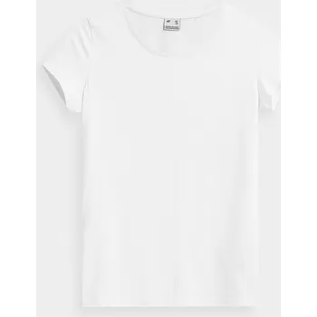 Dámské tričko 4F 4FAW23TTSHF0907 WHITE Dámské tričko US XXL