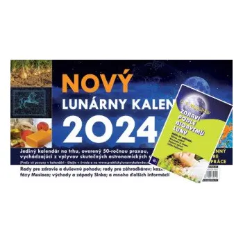 Lunárny kalendár 2024 + Zdraví podle biorytmů luny ( komplet): stolový kalendár + kniha – Vladimír Jakubec,G. P. Malachov (SK)