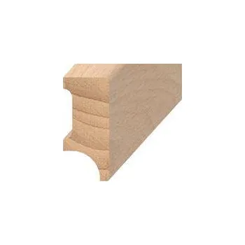 soklová lišta NOVÁK Podlahová - soklová lišta 45x20 buk pařený surový FK S4520 BK