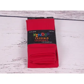 Dívčí oblečení CNB BERLIN Hřejivé termo legíny DE60199 růžové malinové velikost oblečení - děti: 110/116
