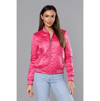 Dámská bunda Růžová bunda pro ženy typu bomber Y56S0 SWEST, odstíny růžové XXL (44) i392_21544-48
