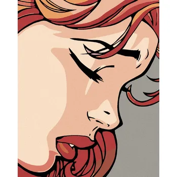 Hračka Diamondi Diamantové malování - ZKLAMANÁ Rozměr: 40x50 cm, Rámování: bez rámu a bez vypnutí plátna