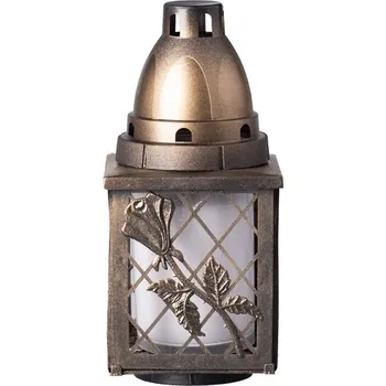 Svíčka Lucerna plast 21 cm vklad 120g 48h. 120 gram 190 gram