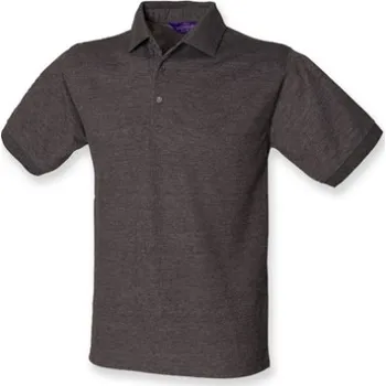 Pánská košile Henbury Pánské polo triko H400 Charcoal M