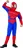 Godan Dětský kostým Spiderman se svaly, 120-130 cm