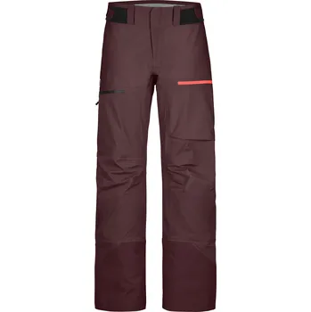 Dámské Kalhoty Ortovox 3L Ravine Shell Pants Women's Barva: Winetasting, Velikost: L