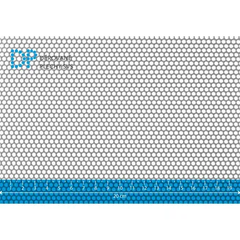 Plech Děrovaný plech Rv 3-4 ocel, 2x1000x2000 mm