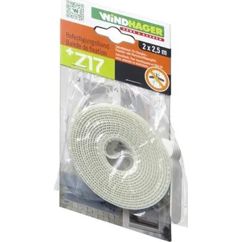 Lepicí páska Upevňovací páska pro tkaninu z hliníkového/skelného vlákna průhledná 2,5 m