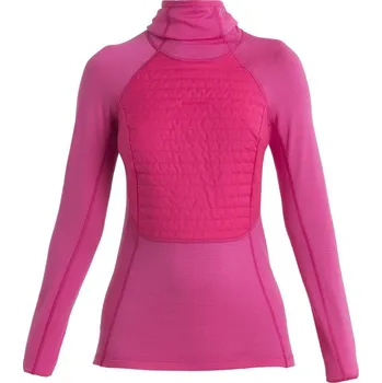 Dámská mikina ICEBREAKER Wmns ZoneKnit Insulated LS Hoodie, Tempo velikost: XS