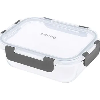 Dóza na potraviny Siguro Dóza na potraviny Glass Seal 0,6 l, 6 x 18 x 13,5 cm