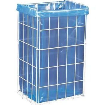 Hygienický drátěný odpadkový koš Merida Block, objem 47 l