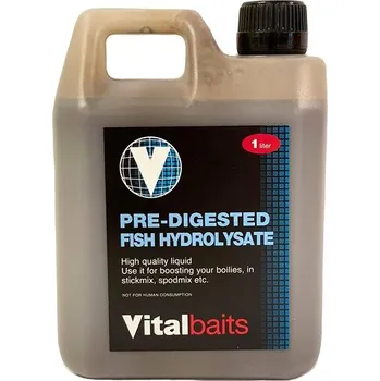 Návnadová surovina Vitalbaits Pre-Digested Fish Hydrolysate 1 l