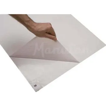 Rohožka Manutan Expert Lepicí rohož, 115 x 45 cm, bílá