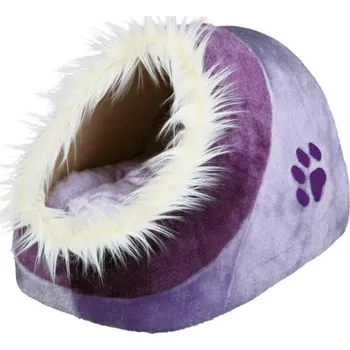 Pelíšek pro psa Pelíšek koule MINOU č.1 35x26x41cm, - světle fialová/fialová