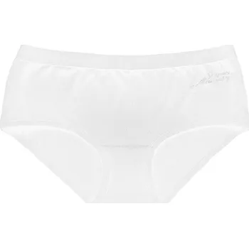 Dámské funkční kalhotky BOXER bílá Bamboo Ultra - Bílá / XL