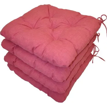 Sedák UNI Maxi barva malinový melír - set 4 kusy