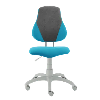 Alba Rostoucí židle Fuxo V-Line - šedá / světle modrá