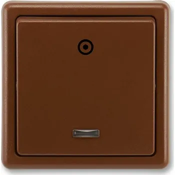 vypínač Ovládač zapínací Classic se signalizační doutnavkou č.1/0So hnědý 3553-93289 H3 (ABB 3553-93289 H3)