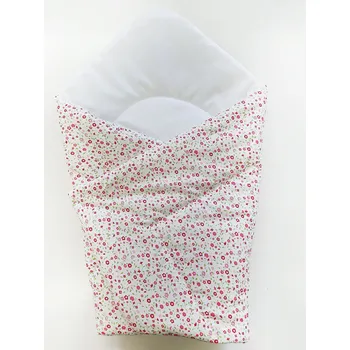 Polštář Zavinovačka - Kvítky červené