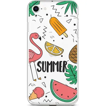 Pouzdro na mobilní telefon Kryt iPhone SE 2022 silikon Summer (obal neboli pouzdro na iPhone SE 2022)