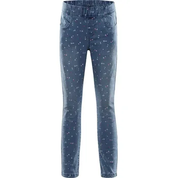 Chlapecké kalhoty Dětské džínové kalhoty Alpine Pro ALFO - světle modrá / 116/122