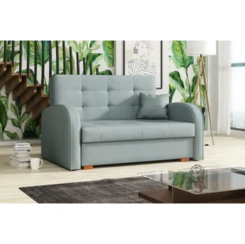 Křeslo Rozkládací křeslo Vivian Gold II modro-šedé