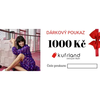 Dárkový potravinový koš Kufrland Dárkový poukaz v hodnotě 1000 Kč