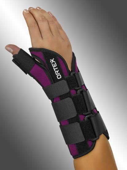 Ortex 028 Ortéza zápěstí a palce ruky fixační s dlahou Varianta: levá, Velikost: IV