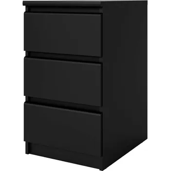 Stolička Komoda SIMPLICITY 078, Černý mat