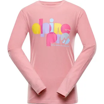 Dětské triko Alpine Pro TEOFILO 9 - světle růžová / 140/146