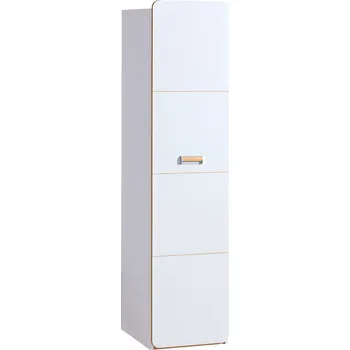 Šatní skříň Šatní skříň LORENTO L2, Brilantní Bílá/Dub Nash