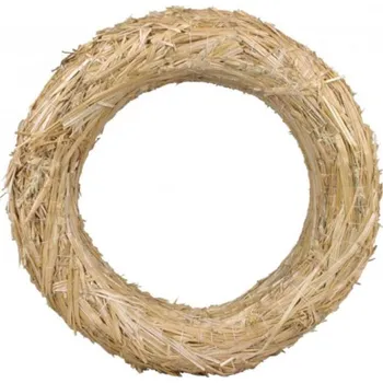 Slaměný korpus na věnec, tvar kruh, průměr 60 cm