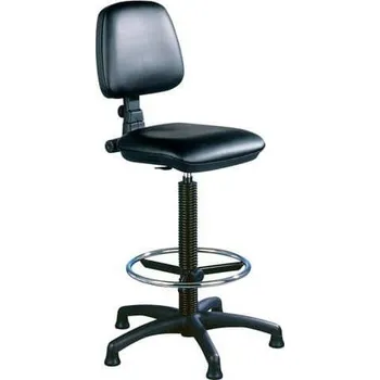 Zvýšená pracovní židle Tarona s kluzáky