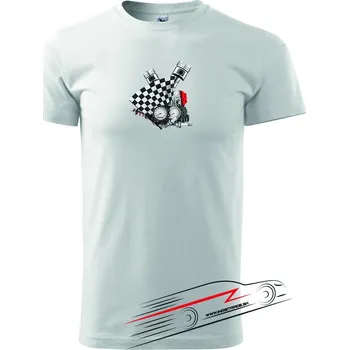 Pánské tričko Pánské triko s motivem 016 Moto racing